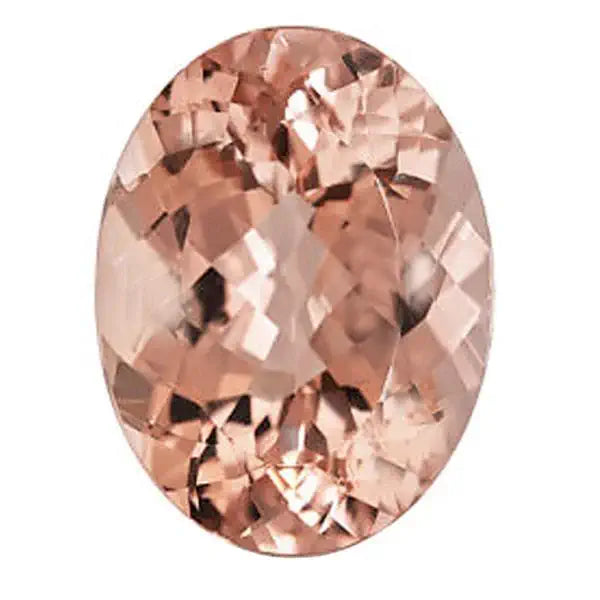 Oval Shape Natural Morganite