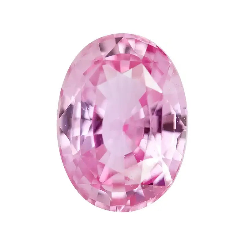 Oval Shape Natural Pink Sapphire