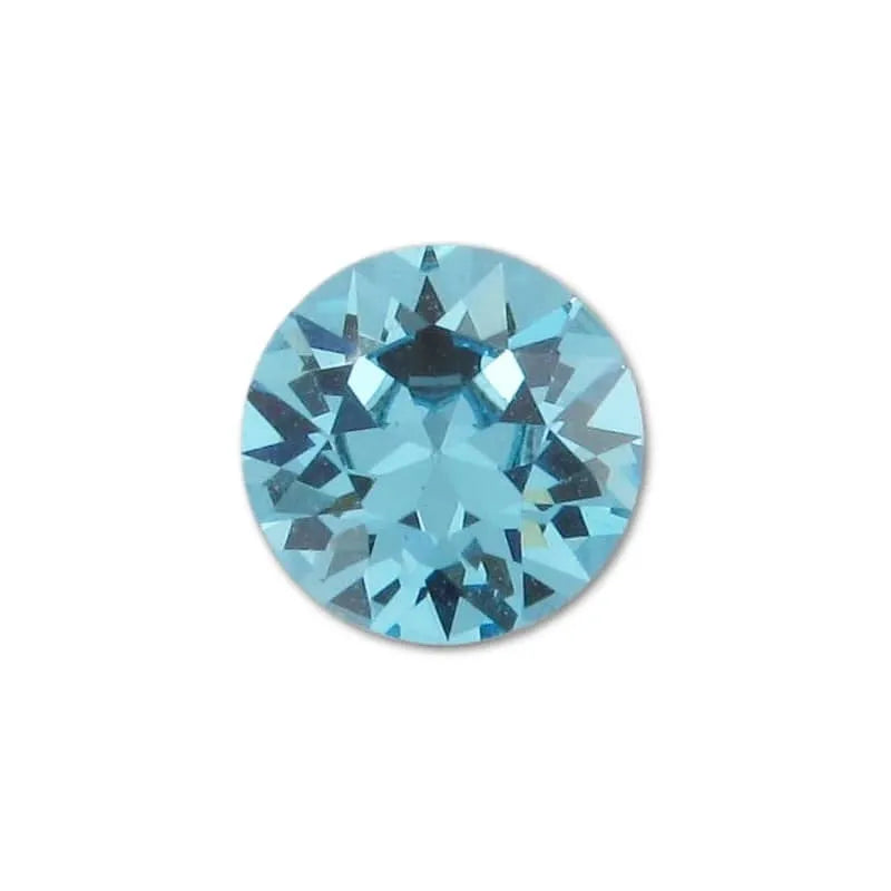 Round Cut Natural Aquamarine