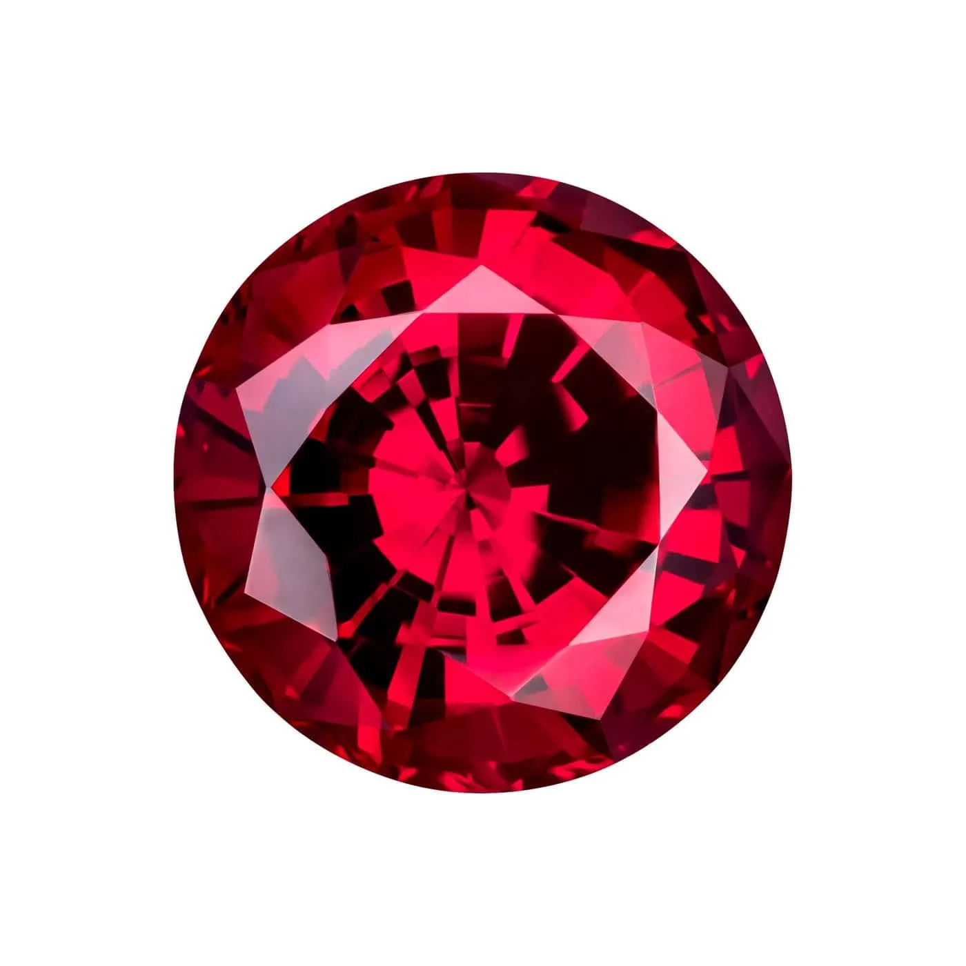 Round Shape Natural Ruby