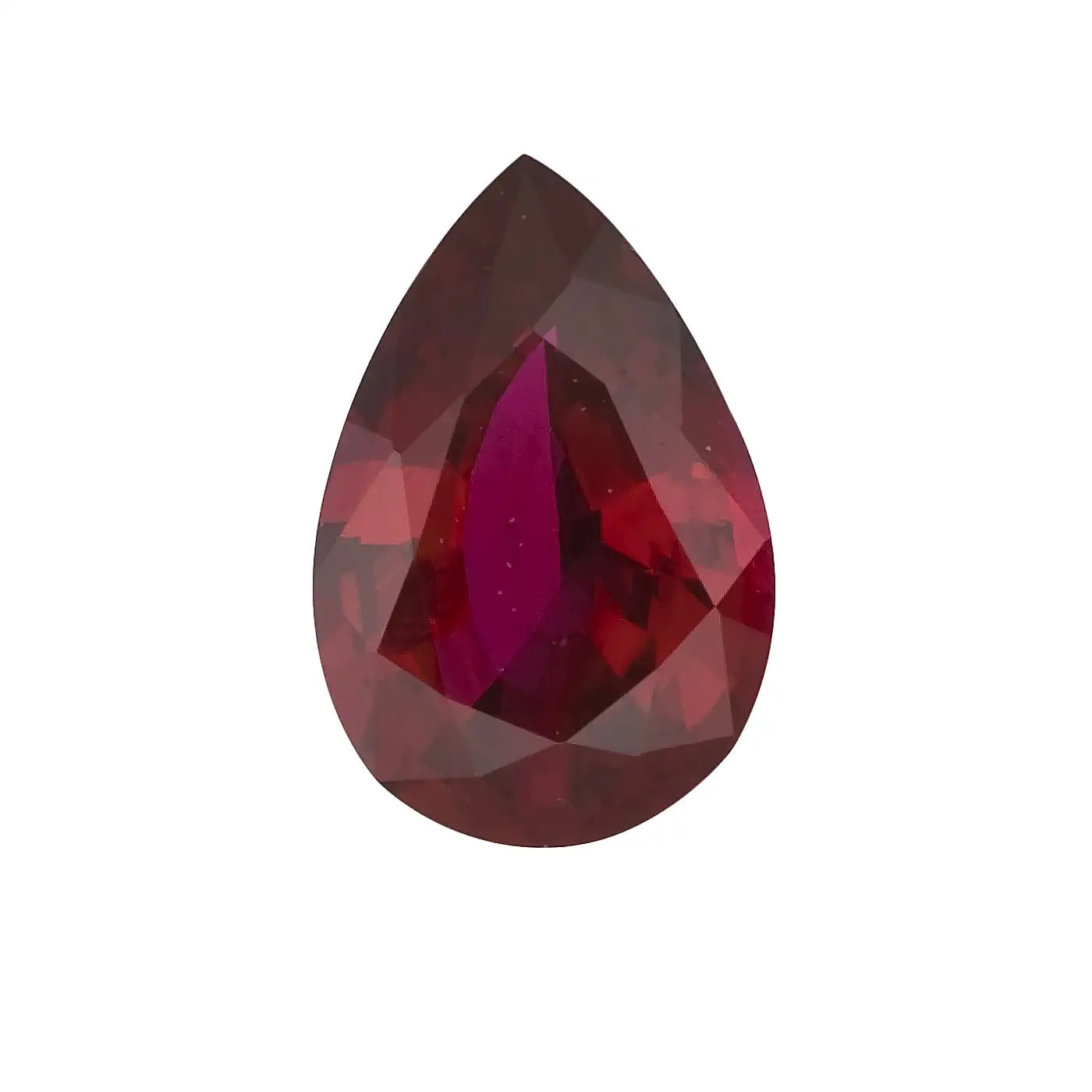 Rubis Forme Poire