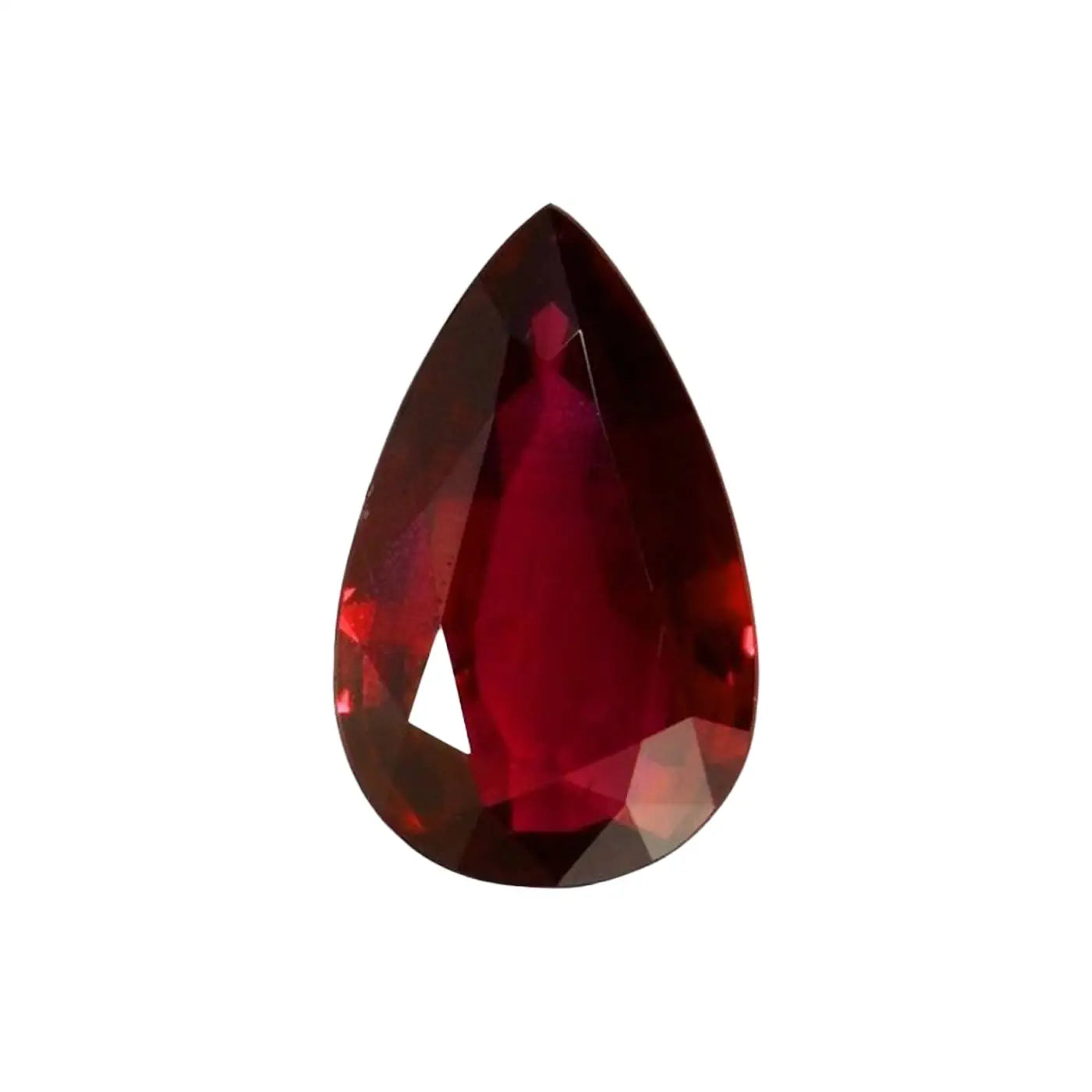 Couleur de rubis brun