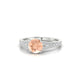 Adore | Bague Morganite Ronde