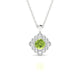 Aura | Pendentif Péridot Rond