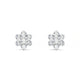 Bloom | Round Diamond Earrings