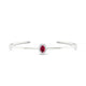 Blossom | Jonc Rubis Ovale