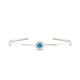 Blossom | Round Topaz Bangle