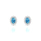 Blossom | Boucles d'oreilles Topaze Ovale