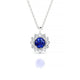 Blossom | Pendentif Saphir Rond