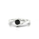 Brim | Bague Diamant Noir Rond