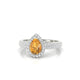 Celeste | Bague Citrine Poire