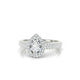 Celeste | Pear Diamond Ring