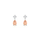 Celestial | Pear Morganite Earrings