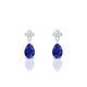 Celestial | Boucles d'oreilles Saphir Poire