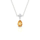 Celestial | Pear Citrine Pendant
