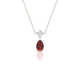 Celestial | Pear Garnet Pendant