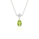 Celestial | Pear Peridot Pendant