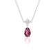 Celestial | Pear Rhodolite Pendant