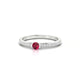 Crest | Bague Rubis Rond