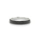 Dawn | Bague Diamant Noir Rond