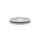 Dawn | Bague Diamant Noir & Diamant Rond