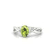Daze | Bague Péridot Ovale