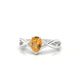 Daze | Pear Citrine Ring