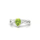 Daze | Bague Péridot Poire