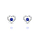 Desire | Boucles d'oreilles Saphir Rond