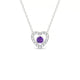 Desire | Pendentif Améthyste Ronde