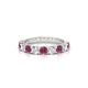 Destiny | Bague Rhodolite Ronde