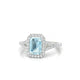 Dream | Bague Aigue-marine Émeraude