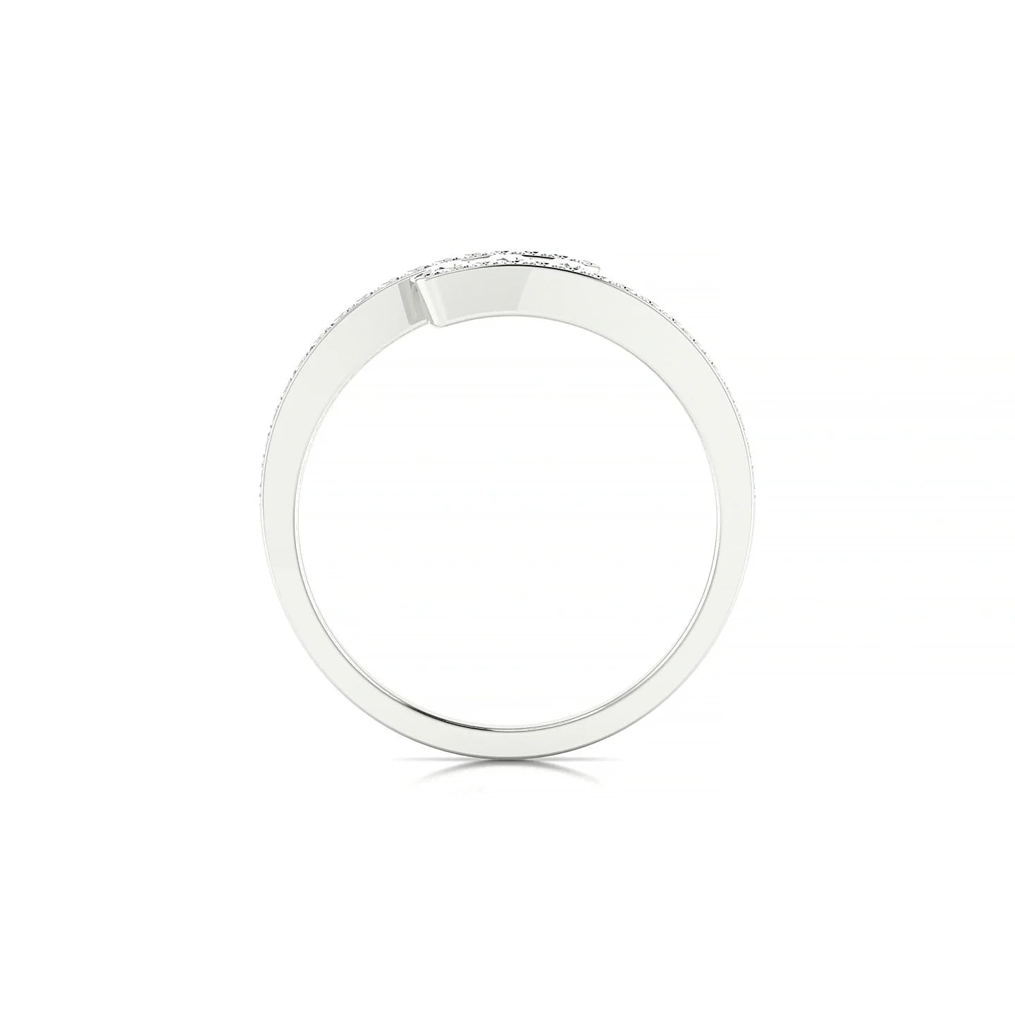 Drift | 18k White Gold 2.5 mm Round Diamond Ring