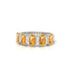 Eminence | Bague Citrine Émeraude