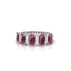 Eminence | Bague Rhodolite Émeraude