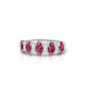 Eminence | Bague Rhodolite Ovale