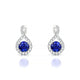 Essence | Boucles d'oreilles Saphir Rond