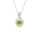 Essence | Round Peridot Pendant