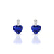 Exquisite | Boucles d'oreilles Saphir Cœur