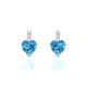 Exquisite | Boucles d'oreilles Topaze Cœur
