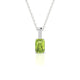 Exquisite | Emerald Peridot Pendant