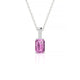 Exquisite | Pendentif Saphir Rose Émeraude