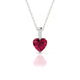 Exquisite | Heart Ruby Pendant