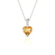 Exquisite | Heart Citrine Pendant