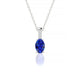 Exquisite | Pendentif Saphir Ovale