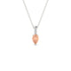 Exquisite | Pear Morganite Pendant