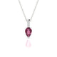 Exquisite | Pear Rhodolite Pendant