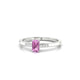Exquisite | Emerald Pink Sapphire Ring