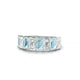 Faith | Bague Aigue-Marine & Diamant Émeraude