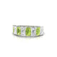 Faith | Emerald Peridot & Diamond Ring